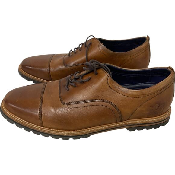 Cole Haan Raymond Grand Oxford Shoes Mens Size 9.5M Brown Leather Upper main image 4